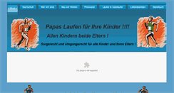 Desktop Screenshot of papa-lauf.de
